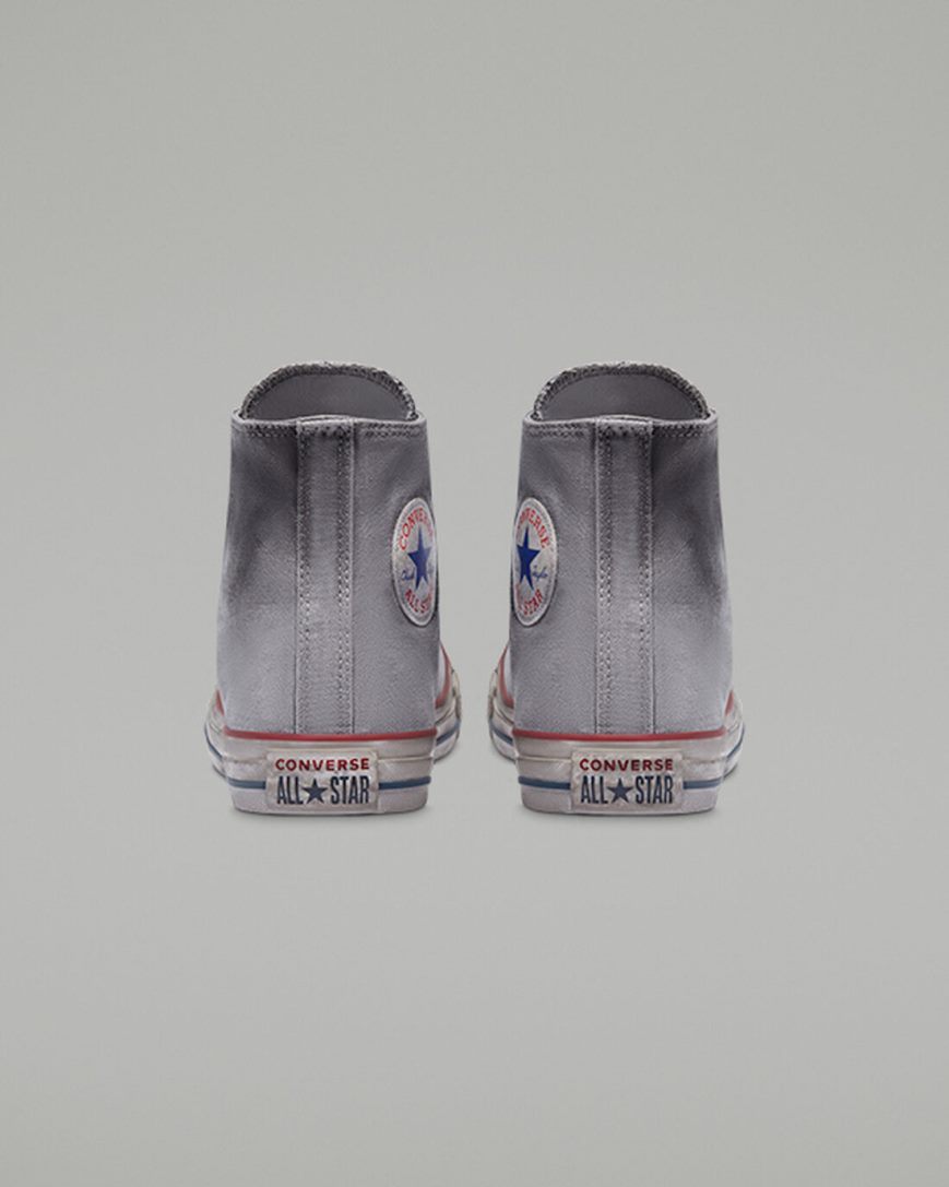 Men's Converse Chuck Taylor All Star Canvas Smoke High Top Shoes Grey / White | AU C9465Y